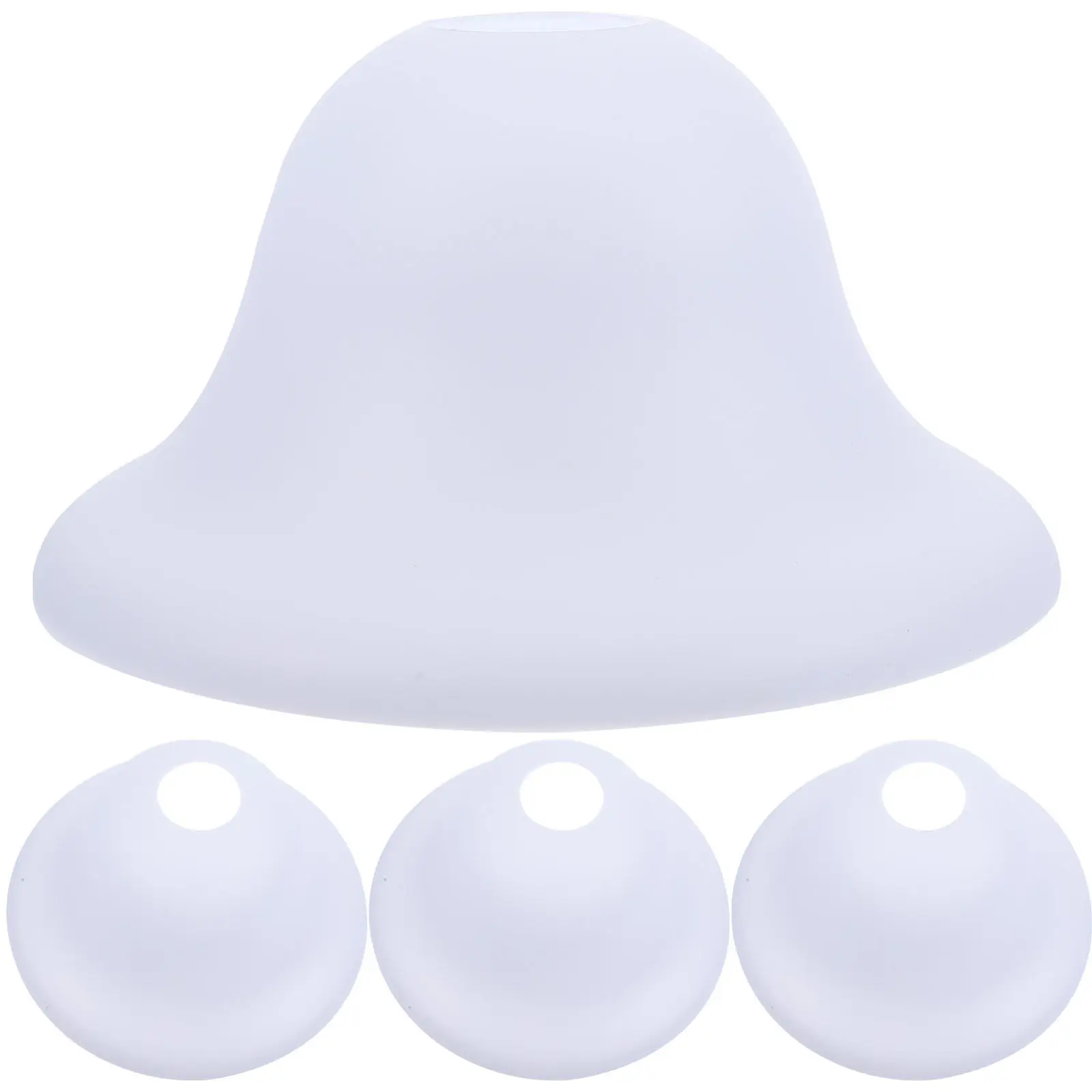 

4Pcs Plastic Lampshades Floor Lamp Shade Replacement Small Lamp Covers Decorative Desk Table Light Cover for Living Room Bedroom