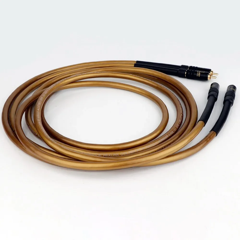 

Пара CARDAS OCC GOLDEN5-C Gold Edition Fever Hi-Fi аудиокабель аудио CD усилитель мощности RCA голова лотоса сигнальная линия