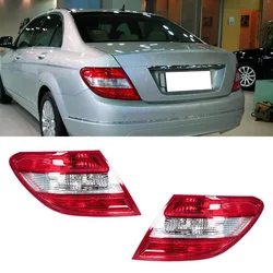 Sedan No Bulb Taillight For Mercedes-Benz W204 C180 C200 C220 C260 C280 2007 2008-2010 Turn Signal Brake Lights Driving Lights