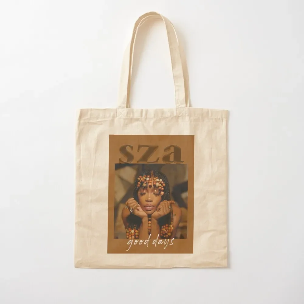 

SZA Good Days Homage Design Tote Bag ecological bags Women's shopper bag hand bag ladies