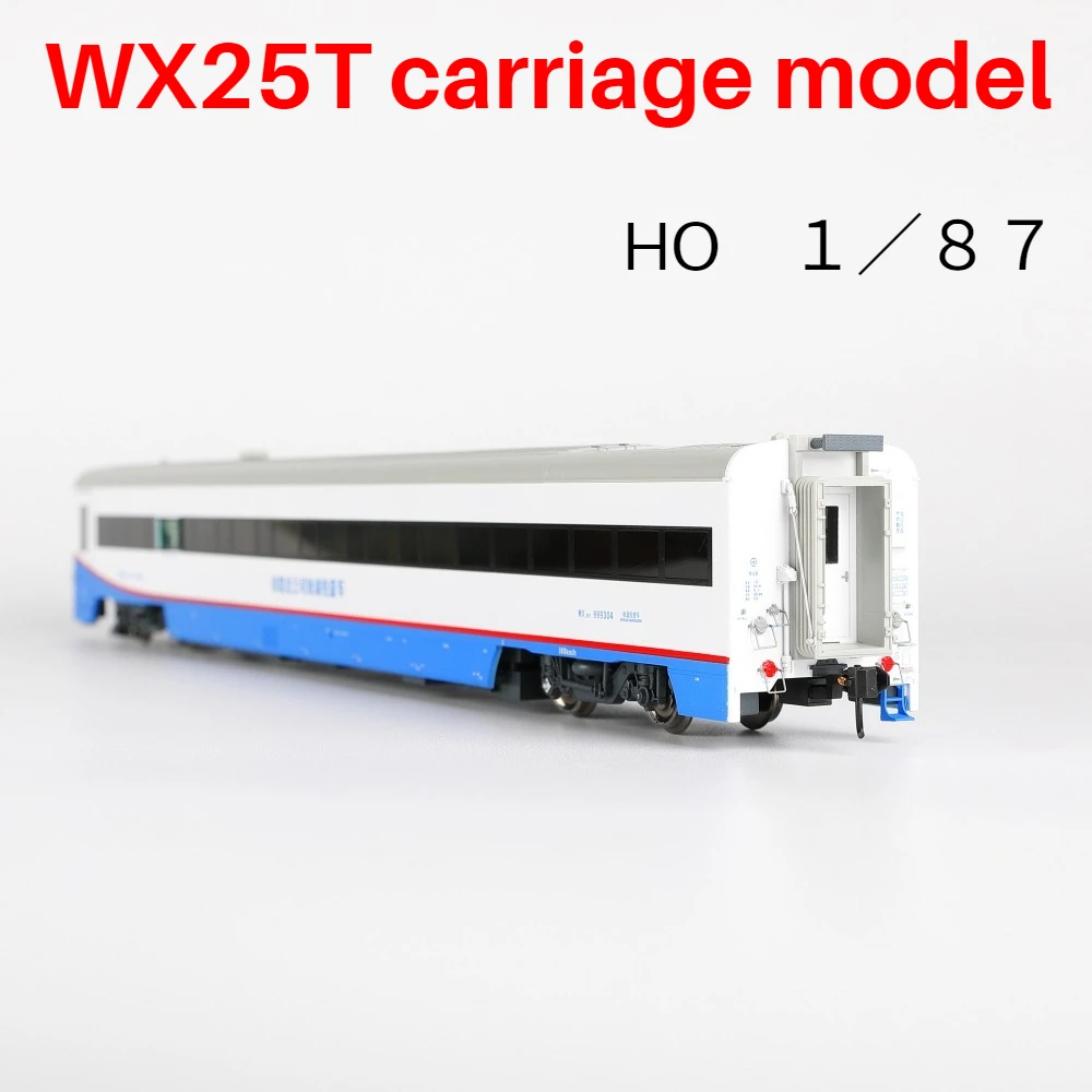 HO Scale 1/87 Model Train, WX25T Track Inspection Car Plastic Material Realistic Train Car Model Boys' Toy Gift