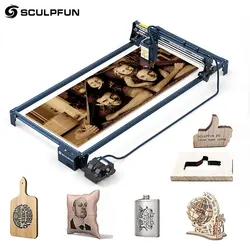 Sculpfun S30 Engraving Area Expansion Kit For S30/Pro/Pro Max Engraving Machine Y-axis Extension Kit 940x410mm Engraving Area