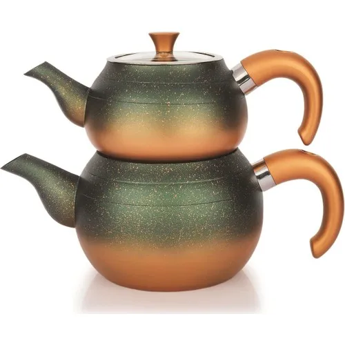 Schafer Split Teapot Green