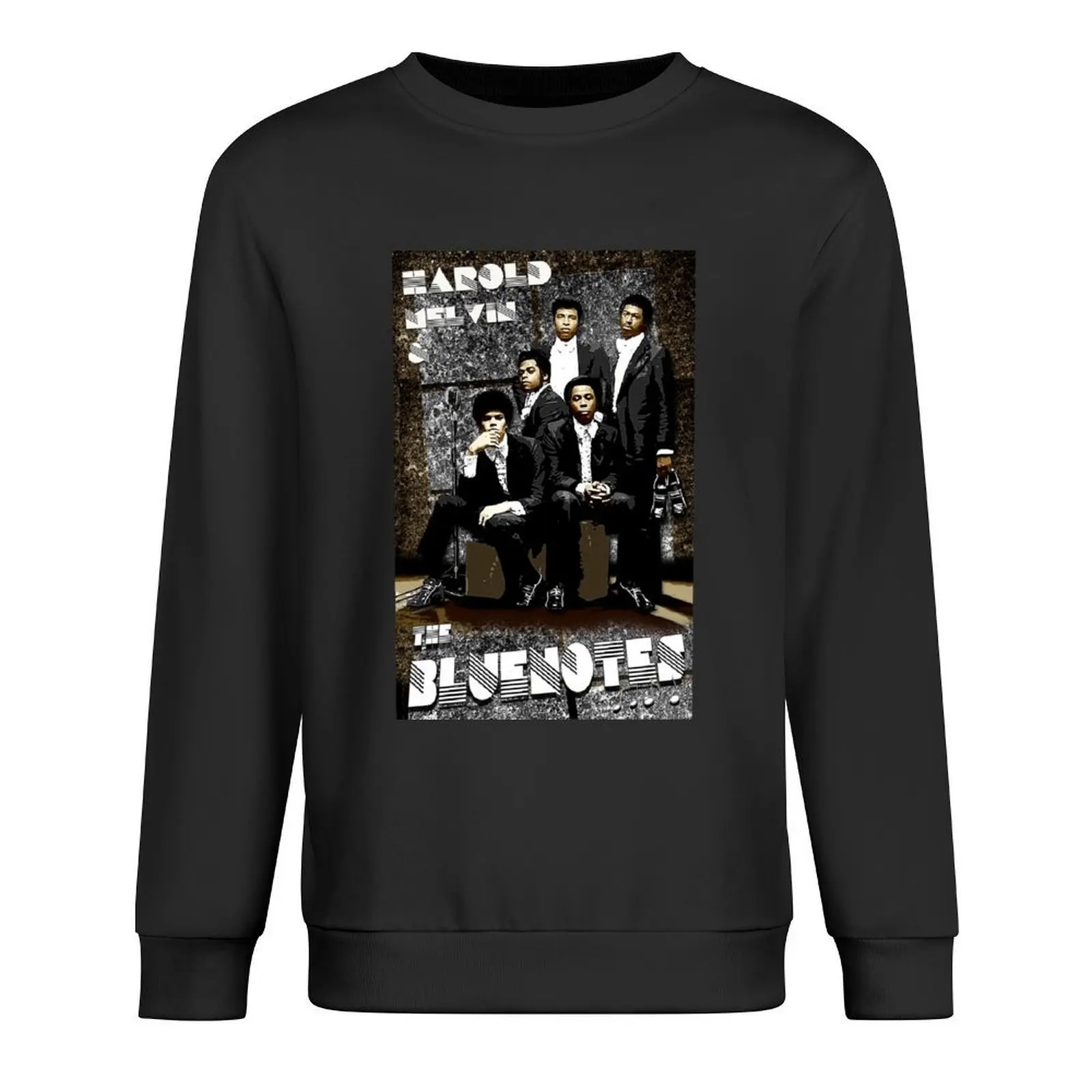 

Harold Melvin & The Bluenotes Poster Pullover korean clothes clothes for men men's sweat-shirt new sweatshirts