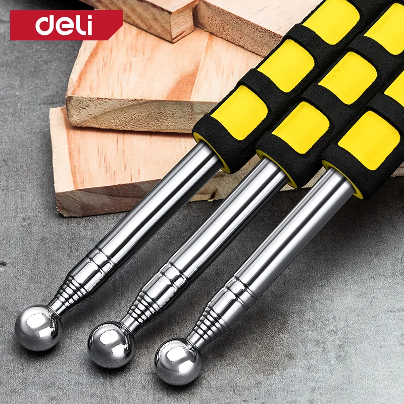 Retractable Stainless Steel Hollowing Test Hammer 98/115/160CM Wall Tile Inspection Tool For House Building Safety Check