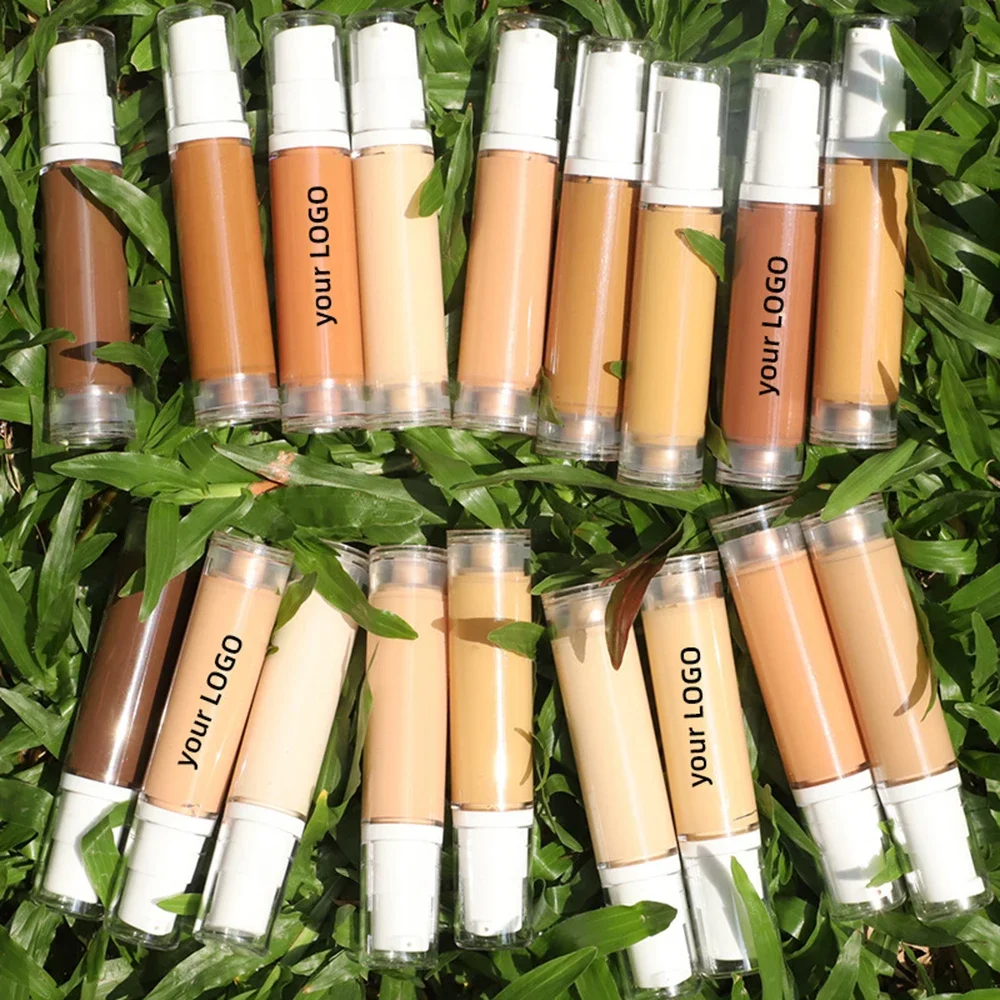 Private Label 18-Color Waterproof Liquid Concealer Custom Logo Long-lasting Oil-control Natural Nude Face Makeup Wholesale P5