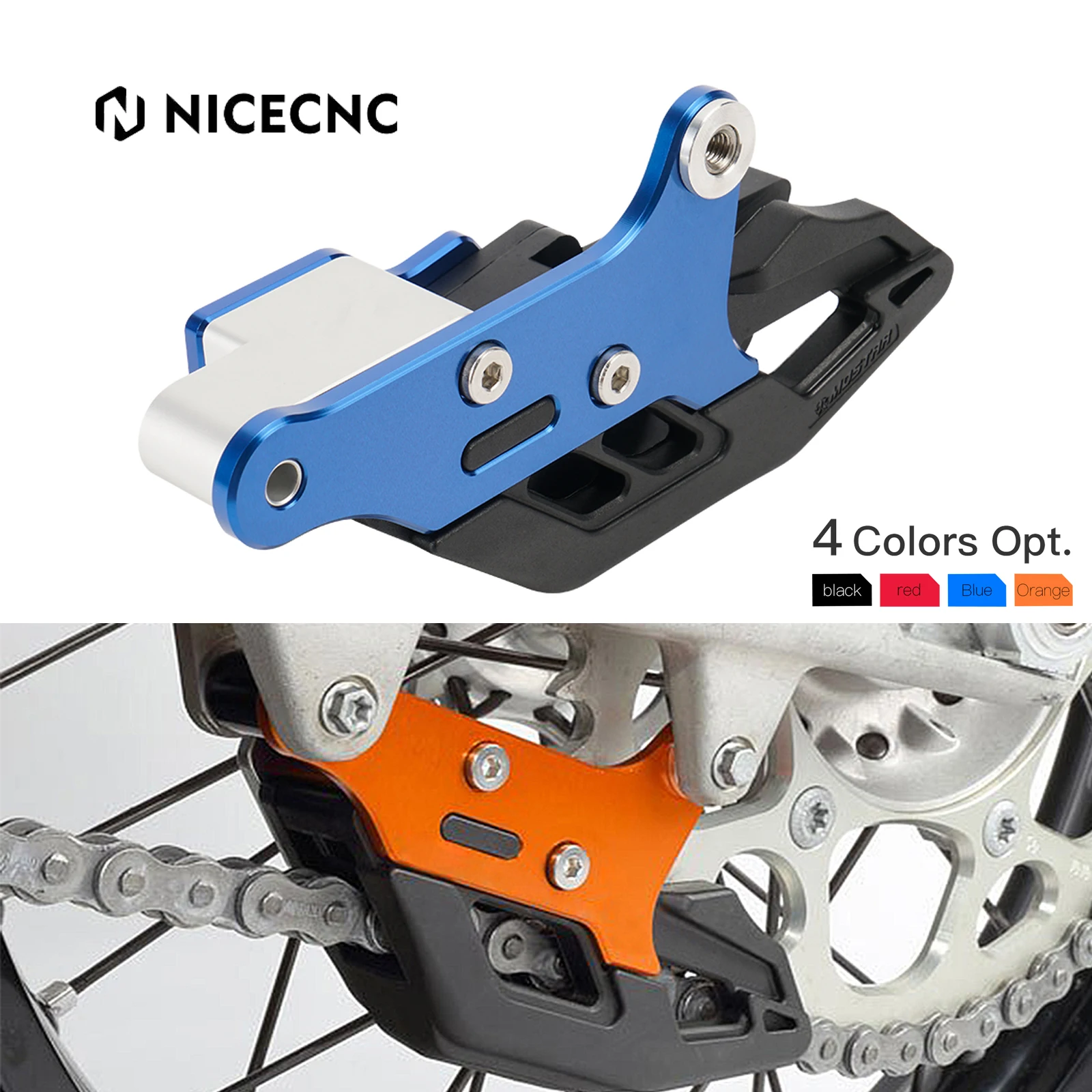 

NiceCNC For Husqvarna TE300 TE TEI 125 250 300 TC FC FE 125 250 300 350 400 450 501 2014-2022 TX FX FS Chain Guide Guard Cover