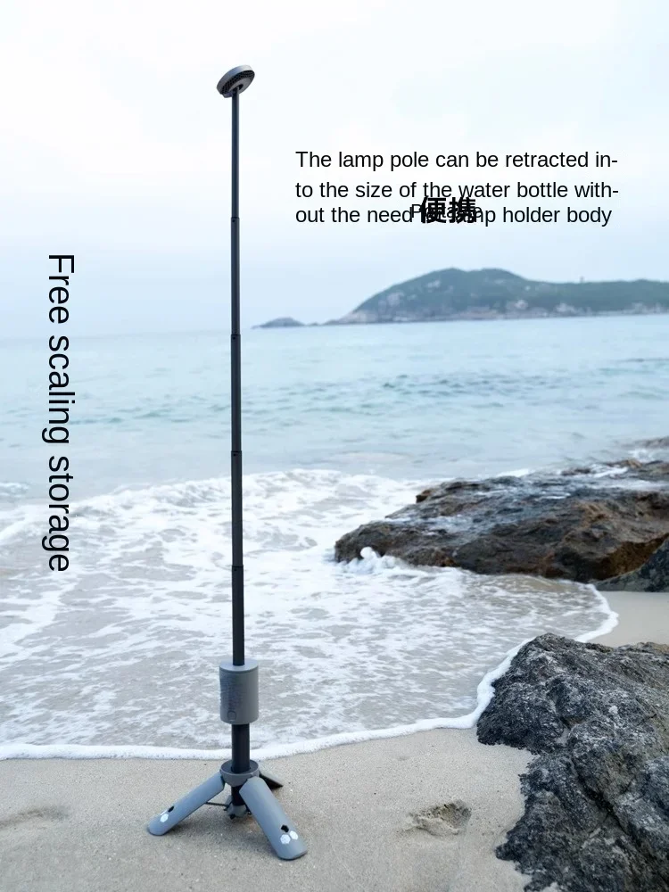 Outdoor telescopic light, multi-function flashlight, photography, live broadcast fill light, ultra-long battery life