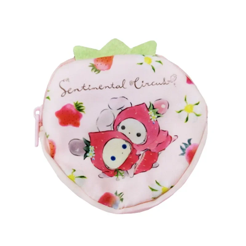 

Sentimental Circus Shappo Strawberry Coin Purse Wallet Women Cartoon Anime Cute Kawaii Coin Pouch Case Mini Money Bag