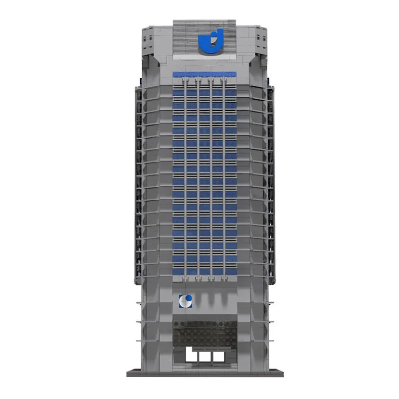 Stadt Street View Moc Bausteine Modulare Union-Investment Hochhaus Modell Technologie Blöcke DIY Spielzeug Bau Urlaub Geschenk
