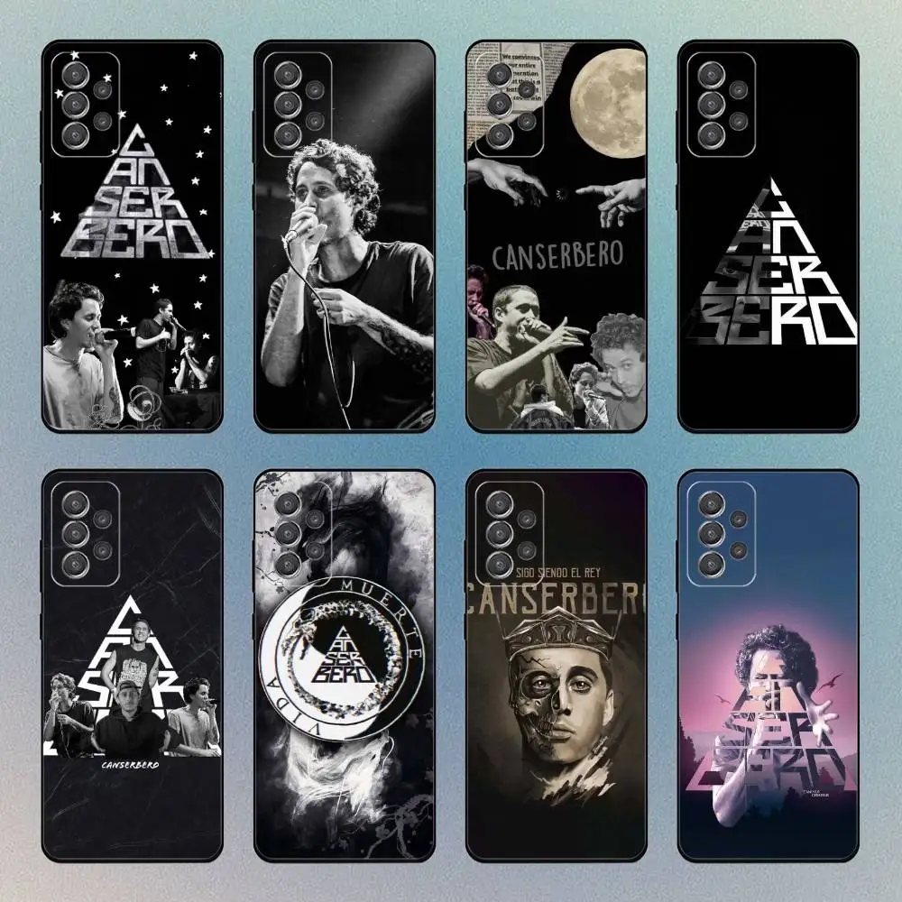 

Residente Canserbero Coque Phone Case For Samsung S25,S24,S21,S22,S23,S30,Ultra,S20 Black Soft Case