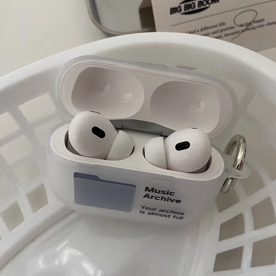 Custodia protettiva in silicone originale Ins Sle premium per Wirel Bluetooth pro /2/4/5 generazioni Matte Fini