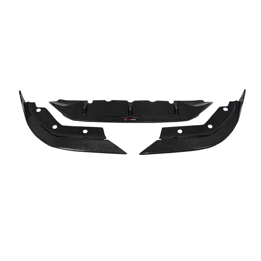 Dry Carbon Fiber Front Bumper Lip Carbon Fiber Car Front Lip For Bmw 3 Series G20 G28 2020-2022