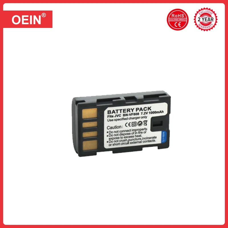 4szt. 1000mAh BN-VF808 BN-VF808U BNVF808 Bateria i ładowarka do JVC GZ-HD7 GZ-MG575 GZ-MG555 GR-D750 GR-D760 GR-D740 GZ-MG255