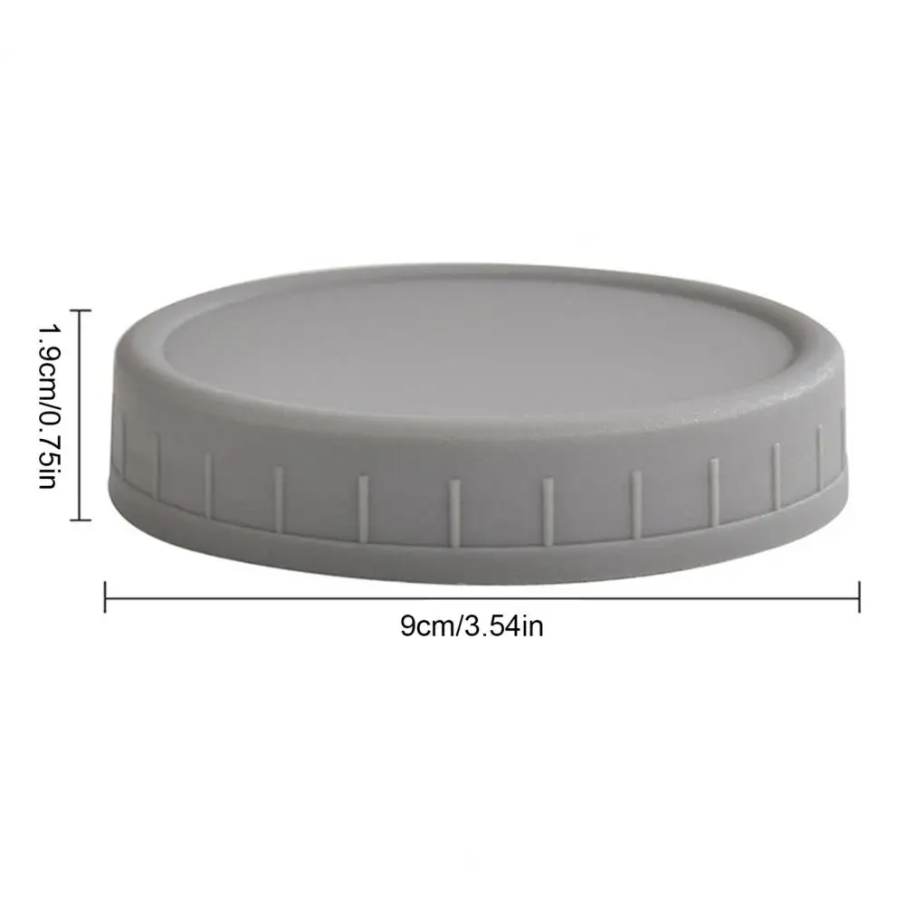 Dishwasher Safe Sealing Lids 4pcs Wide Mouth Mason Jar Lids Reusable Leak-proof Canning Covers Food Grade Sealing Caps