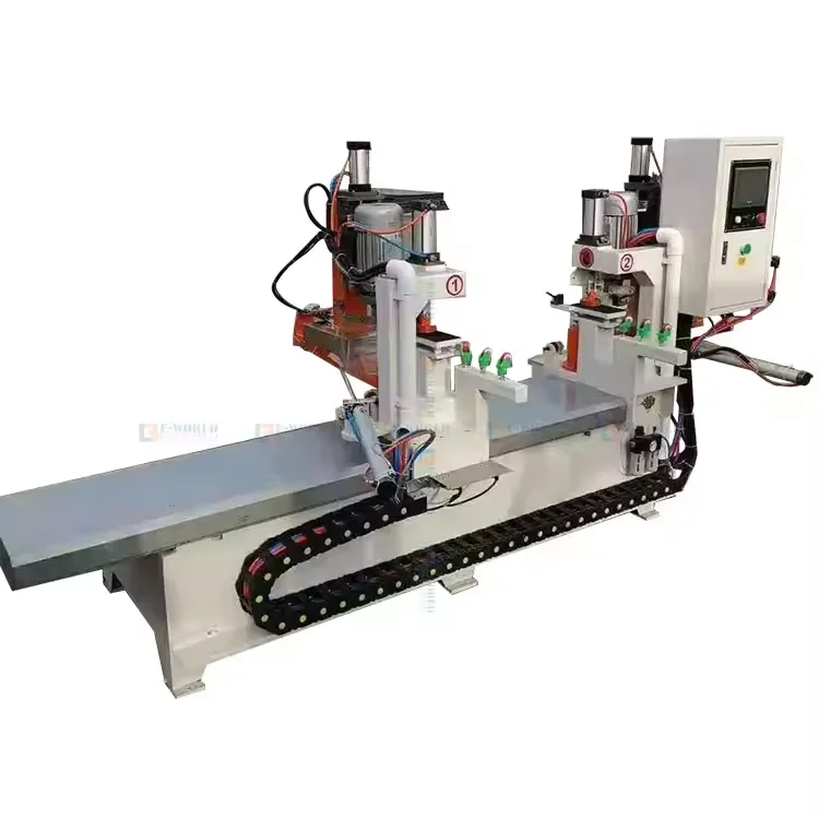 China Factory Horizontal double head CNC Glass Round Corner Polishing and Grinding Machine for Small Glass