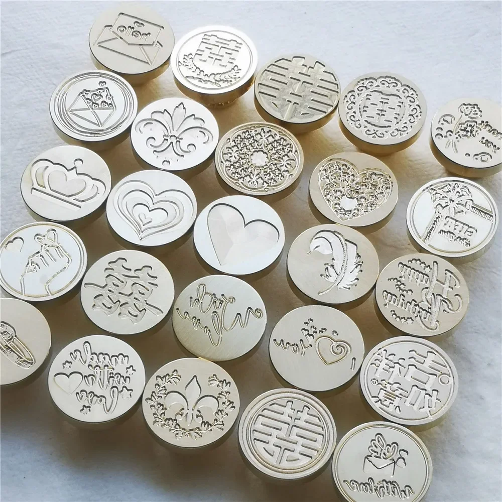 chinese wax seal stamp xi merry jixiangruyi good luck word with love heart thank you gift ring wax seal stamp wedding invitation