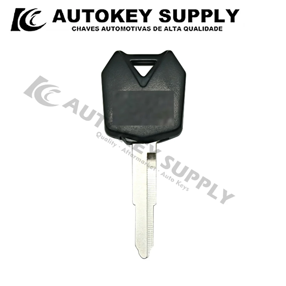 

Autokeysupply AKMOTORSS204-B Motor Cycle Key Black For Kawasaki