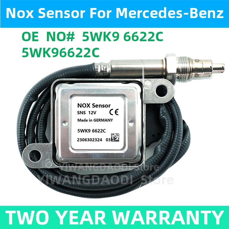 

5WK96622C 5WK9 6622C Nitrogen Oxygen NOx Sensor for Mercedes-Benz Smart Uninox