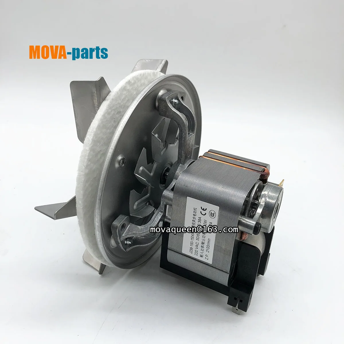Commercial Stove Oven Spare Parts 220V J238-15043 Exhaust Fan Motor For Insulated Cabinet Electric Oven Pellet Furnace
