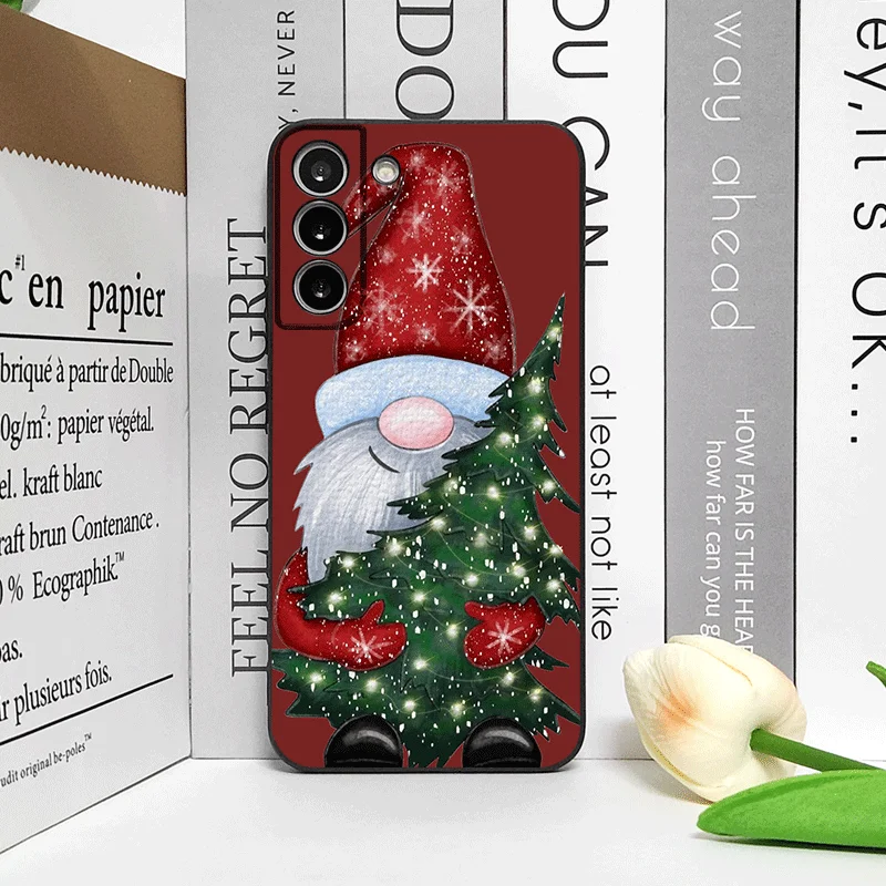 Merry Christmas Tree Santa Claus Pattern Phone Case for Motorola Moto Edge 50 Fusion 40 30 Neo G34 E14 G75 X40 G85 G54 Pro Cover #3
