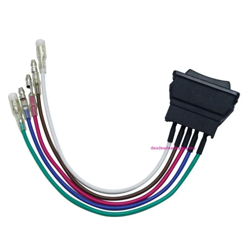 مفتاح رفع زجاجي عالمي للسيارات 5P، زر زجاج نافذة خط 15 سم، مفتاح رفع سهم مزدوج #3