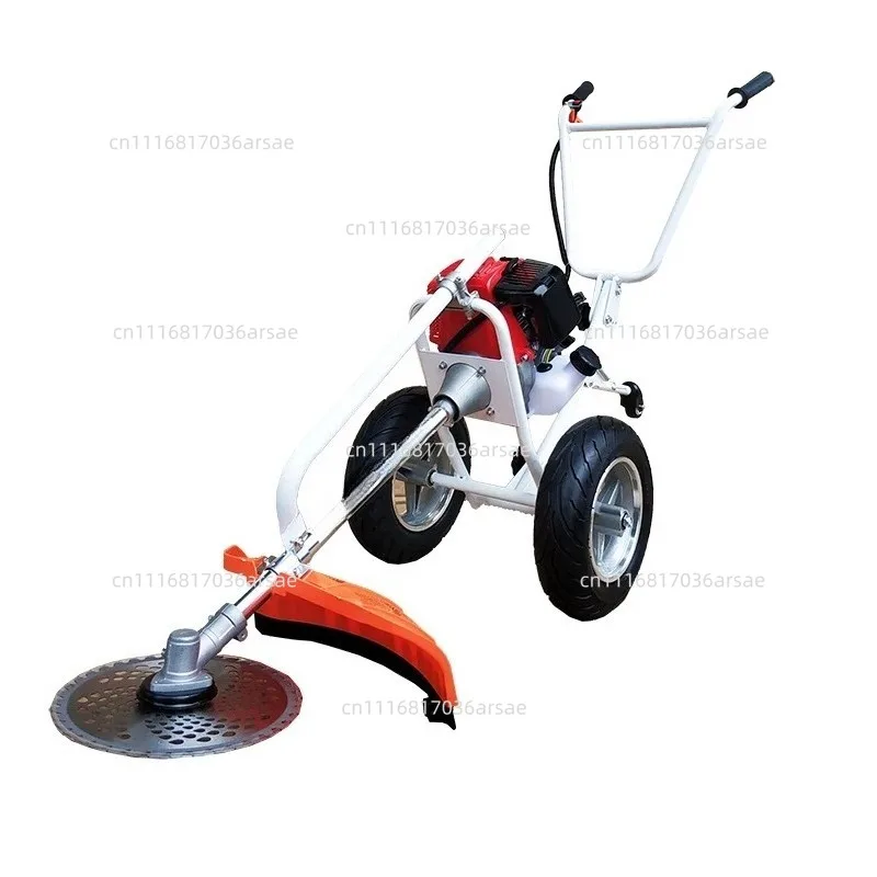 Portable Small Multifunctional Hand Push Lawn Mower 4-Stroke Powered Land Reclamation And Soil Loosening