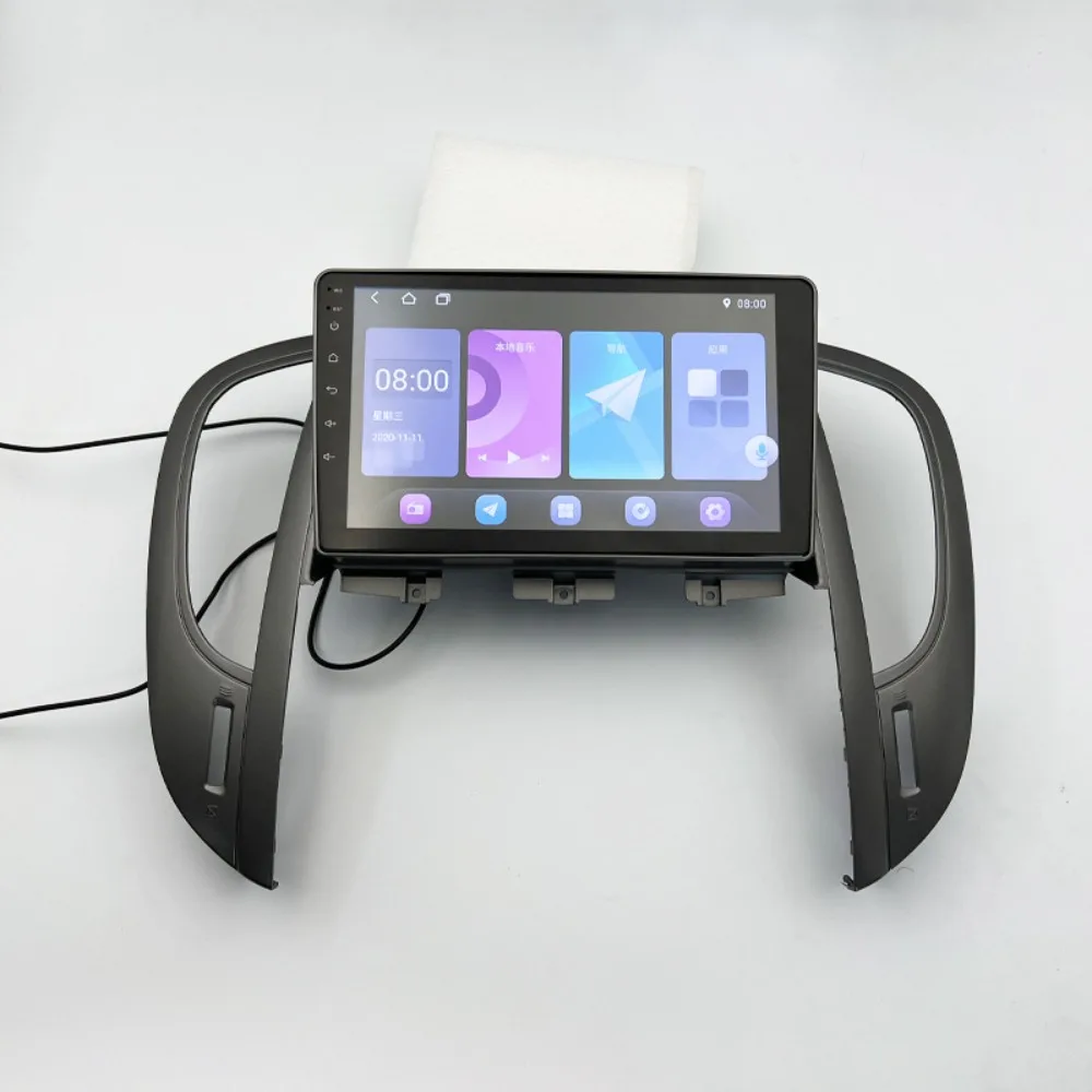 Voor 2009-2012 BUICK LACROSSE 9 ''2 Din Auto-interieur Stereo Radio Android GPS Frame Kit Panel Center Fascia Video DVD Covers Trim