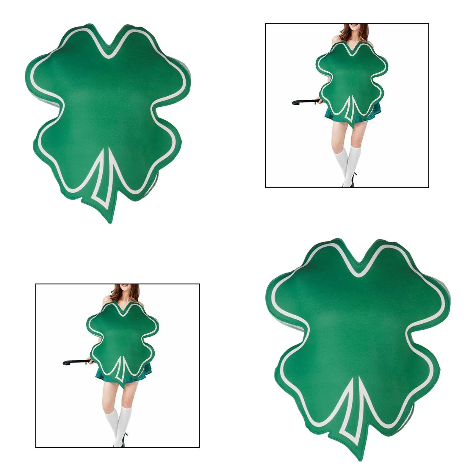 ST. Disfraz del Día de San Patricio, accesorios para fotos, traje divertido para actuación en escenario de vacaciones de Halloween