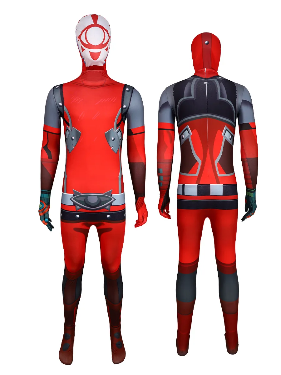 جديد Yiga Clan تأثيري لعبة زي للرجال يتوهم بذلة فريق موحد المحارب البدلة هالوين كرنفال حفلة معركة ارتداءها #3