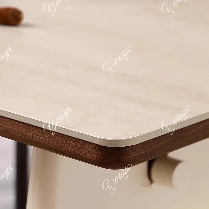 N44 Unique Versatile Table Glamour Trendy Exquisite Cozy Dining Table Simple Luxury Tavolo Rotondo Pranzo Dining Room Furniture