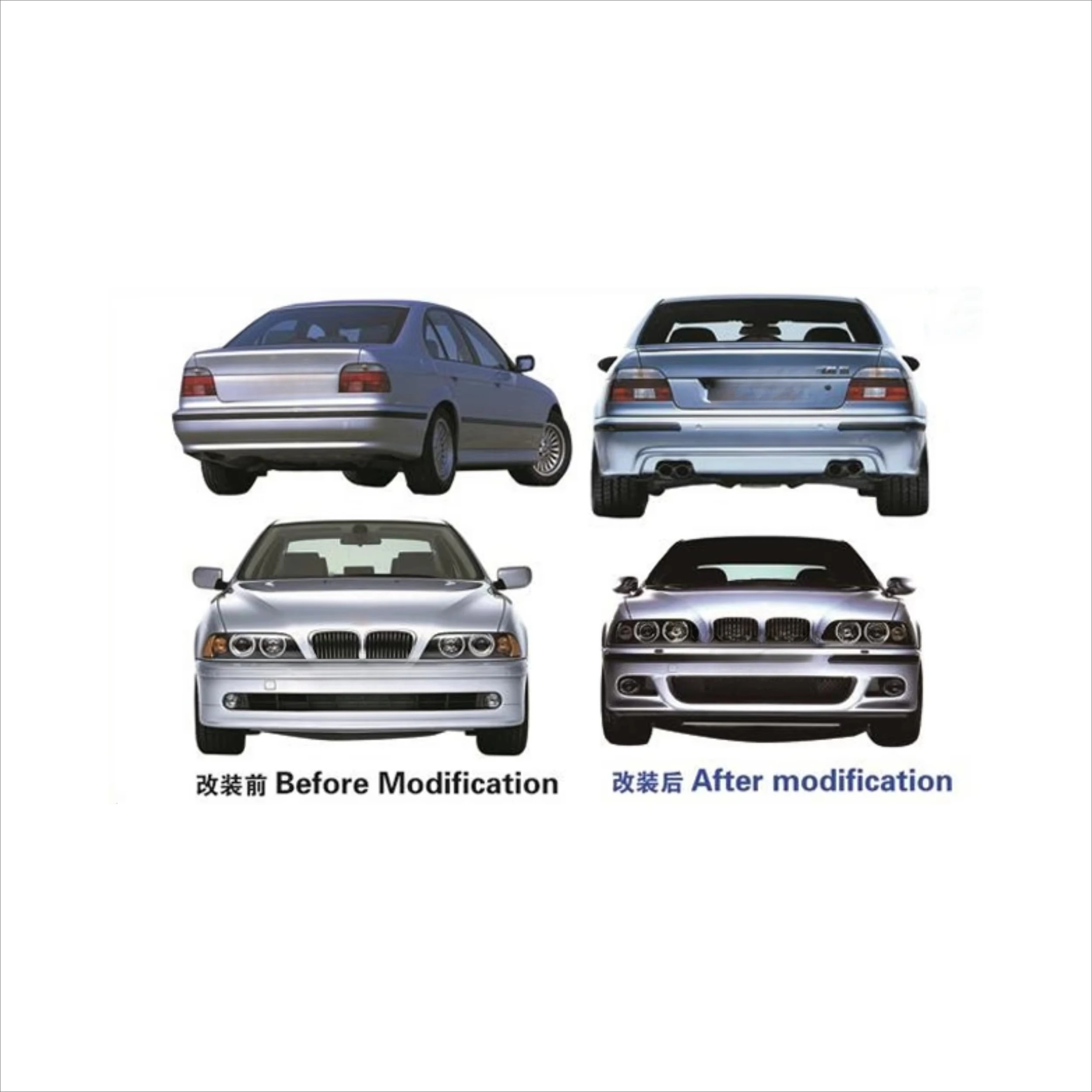 For  E39 M5 Body Kit 1996-2002
