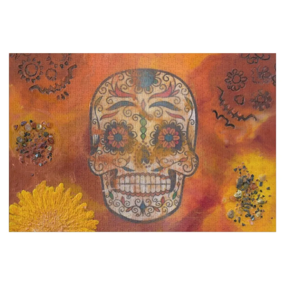 

Dia de los Muertos~ Calaveras Jigsaw Puzzle Scale Motors Custom Kids Toy Novel Toys For Children 2022 Customs With Photo Puzzle