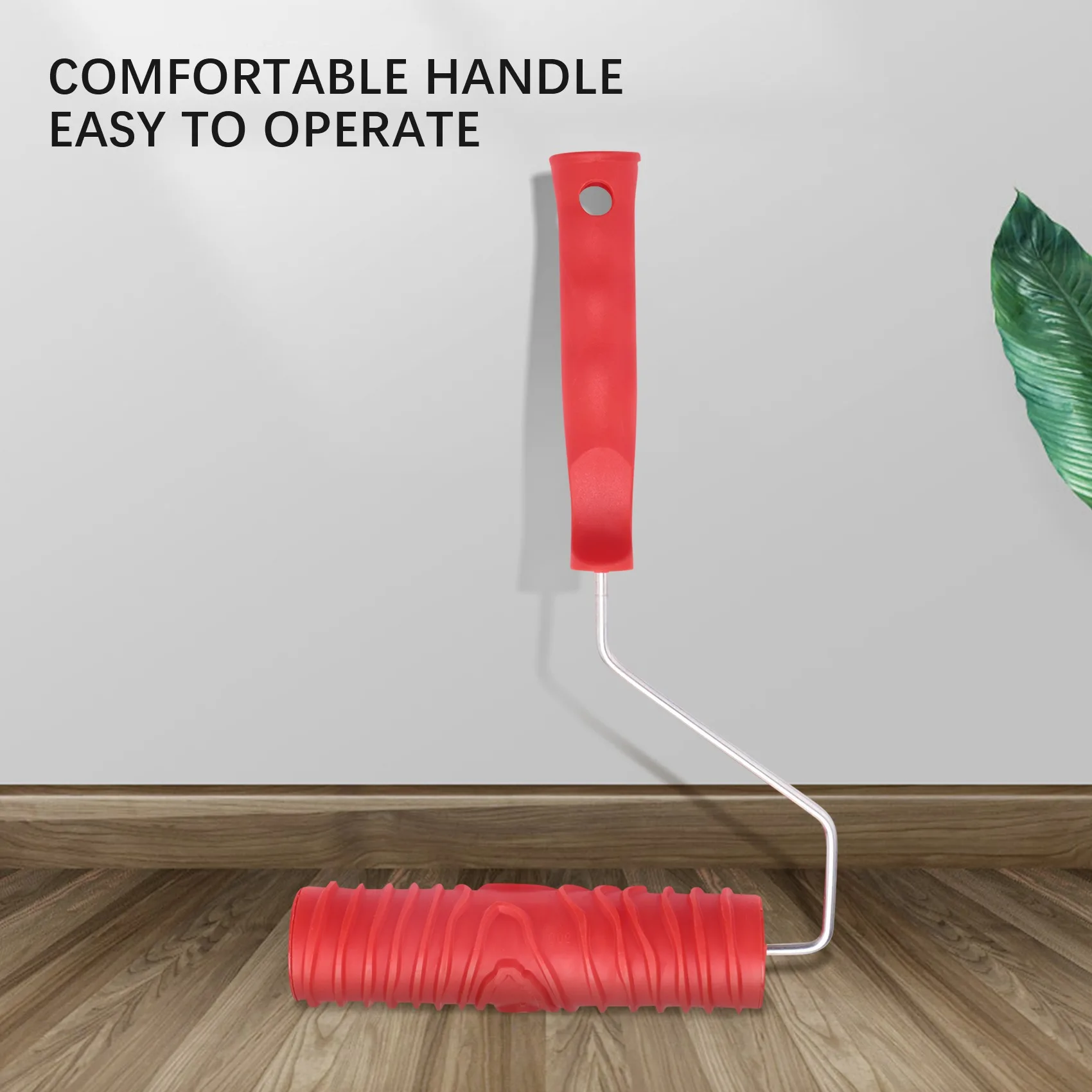 Y42A-7 Inch Empaistic Pattern Roller Painter +2 PCS Wood Graining Painting Tool,Art Wallpaper Imitation Wood Grain Tool,Wall Tex