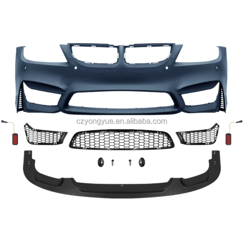 

For Front Bumper Parts Body Kit Pre Lci M4 Style Front Bumper Kit For BMW 3 Series E90 328i 2005 2006 2007 2008 2009 2010 2011