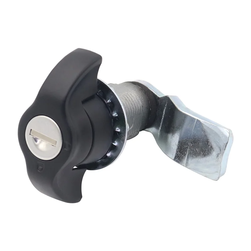 

RV Cabin Door Lock Compression Seal Lock Luggage Compartment Door Lock Oval Handle Rotary For Trailer RV-L94A