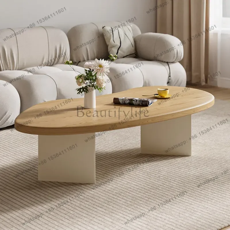 FG Minimalist Aesthetic Coffee Table Modern Living Room Designer Luxury Coffee Table Nordic Italian Mesa Auxiliar Home Furniture