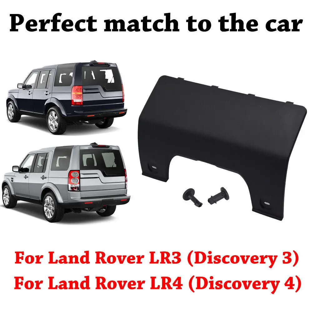 

For Land Rover LR3 LR4 Discovery 3 4 2005-2012 DPO500011PCL Auto Rear Bumper Towing Eye Hook Cover Panel Fixed Clips Accessories