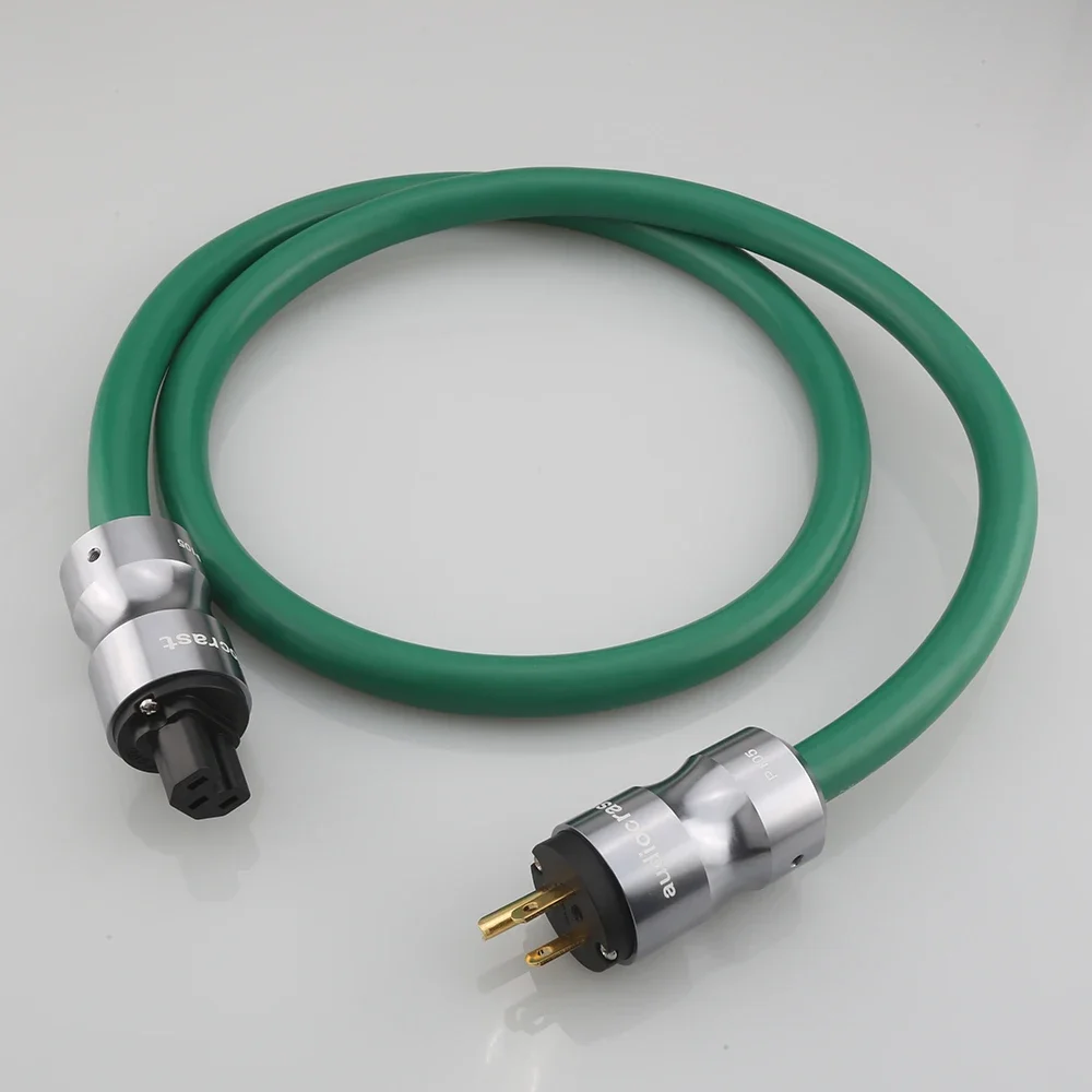 

Высококачественный кабель питания P108 + P105, медно-серебристый, смешанный, HIFI, провод питания США/ЕС, шнур питания переменного тока для системы HIFI CD AMP AUDIO