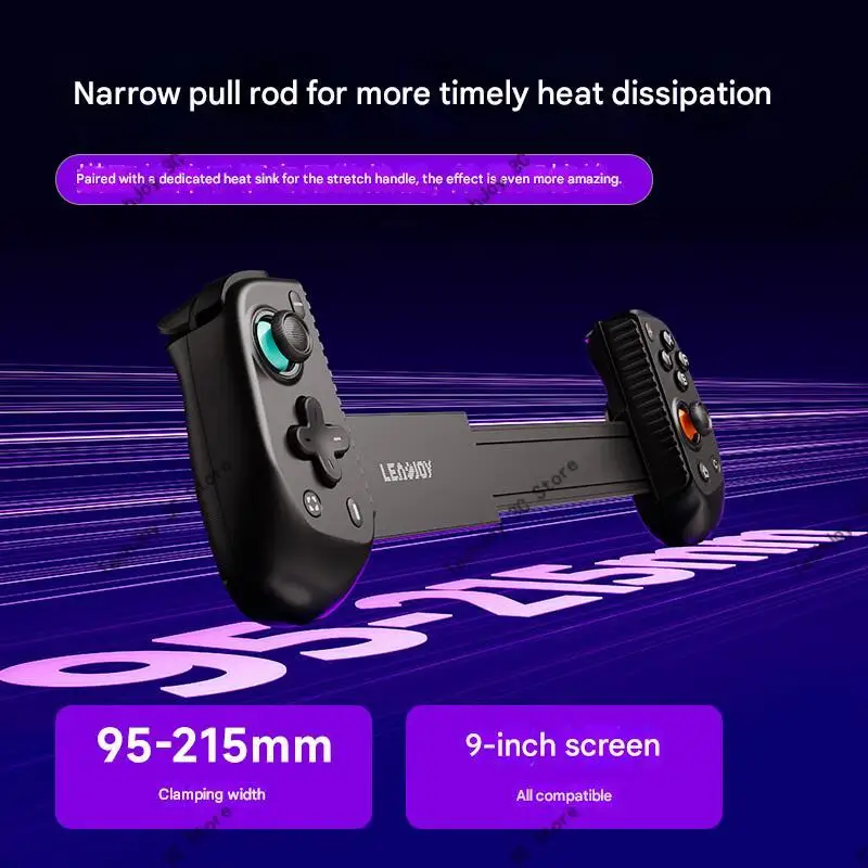 Leadjoy Blade Plus الهاتف المحمول تمتد أذرع التحكم في ألعاب الفيديو سماعة لاسلكية تعمل بالبلوتوث الكمبيوتر اللوحي Switch2/PS/Xbox/NS2 قاعة مزدوجة الحسية الجسدية