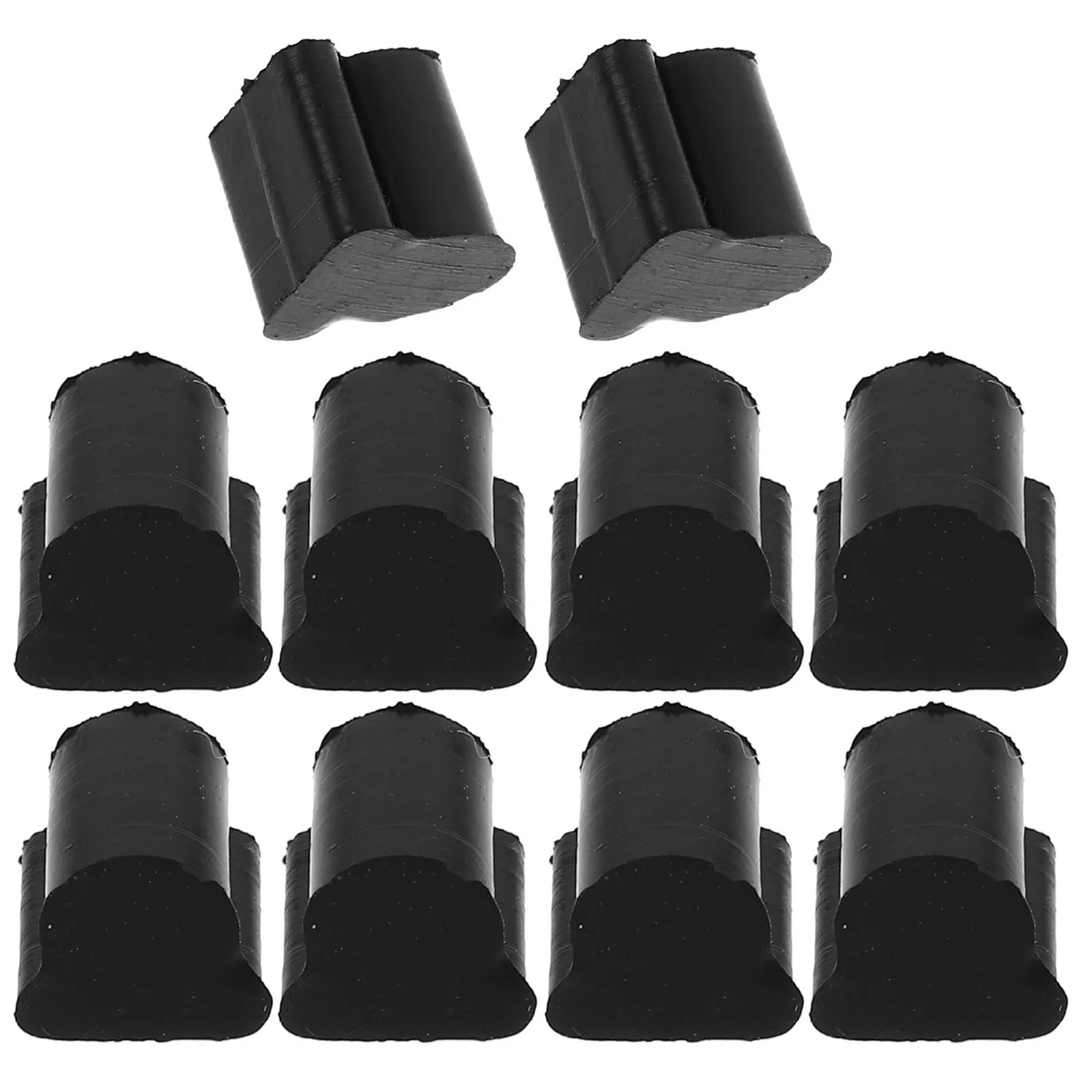 10Pcs Brass Instrument Valve Rubber Stops 4mm Rotary Valve Cushion Pads Absorber Protector French Horn Euphonium Tuba