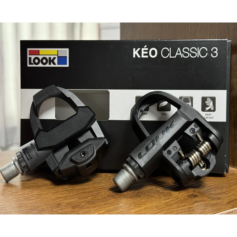 LOOK Keo Classic 3 Road Pedals Self-locking Cleats Bearings Retention 8 to 12