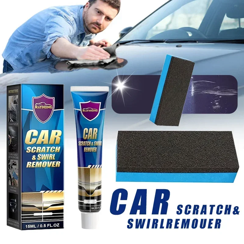 

60 г средство для полировки царапин и вихревых автомобилей, аксессуары для ремонта царапин, ремонт краски, набор для очистки автомобиля