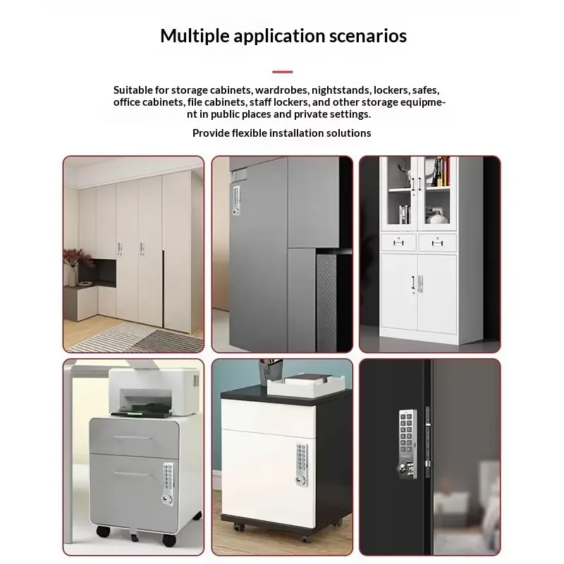 Smart Combination Lock for Office Home Cabinets Drawers Model 103-3-CK No Data Storage Cylinder
