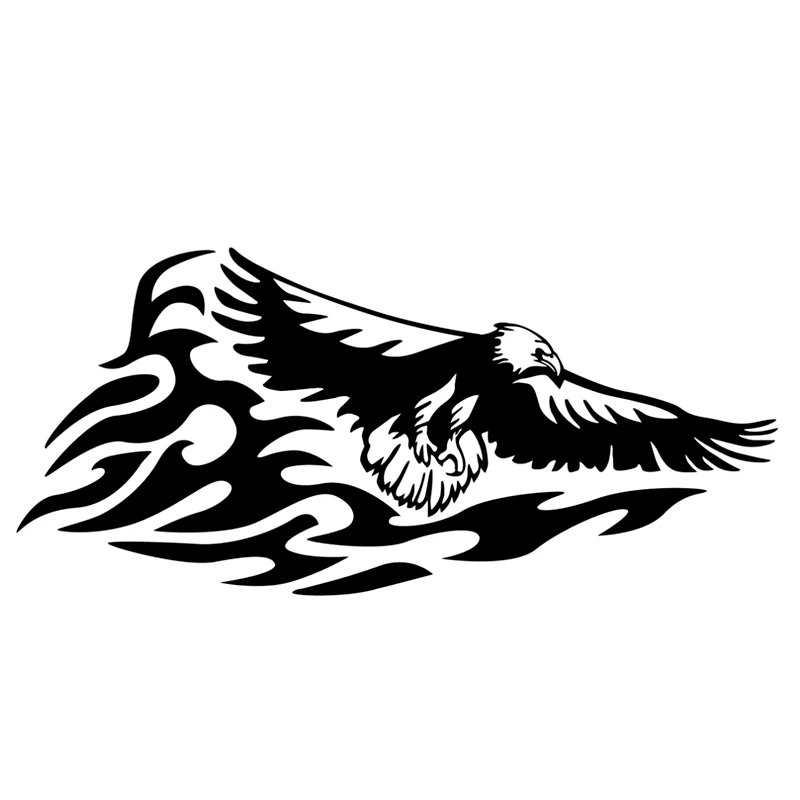 Vinyl Decal Eagle Car Sticker Waterproof Auto Decors on Bumper Rear Window Laptop Choose Size 41332#