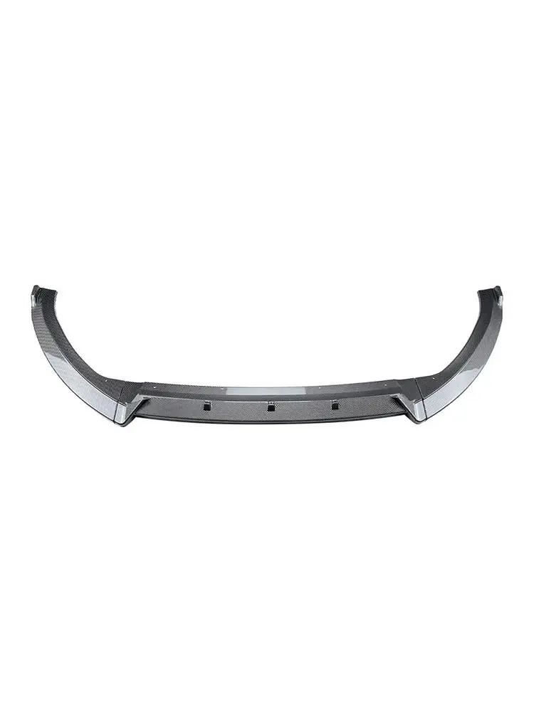 Spoiler przedniego zderzaka w stylu włókna węglowego/czarny połysk, dolny splitter, ostrze do Ford Focus ST MK3.5 2015-2018 Hatchback 4-drzwiowy — 2