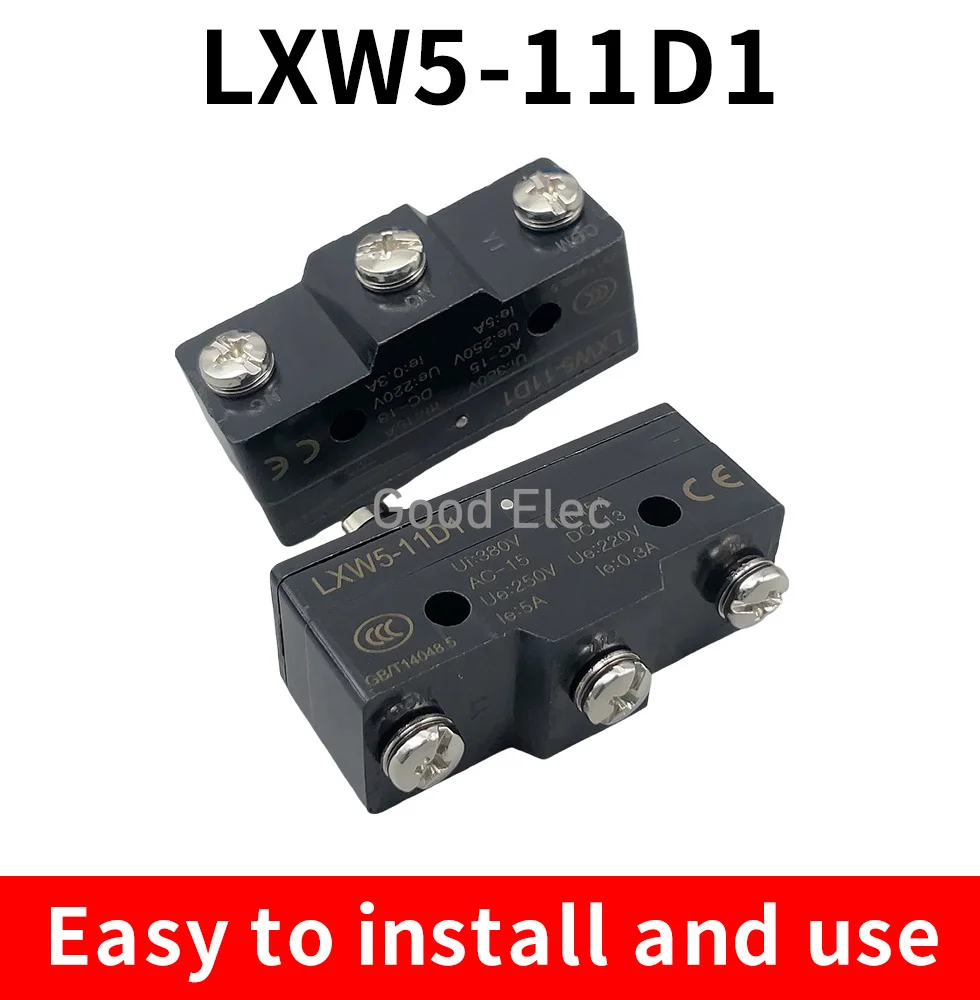 1pcs 1NC/1NO LXW5 LXW5-11D1 travel switch Limit Switch 3 Screw Terminal Micro Switch