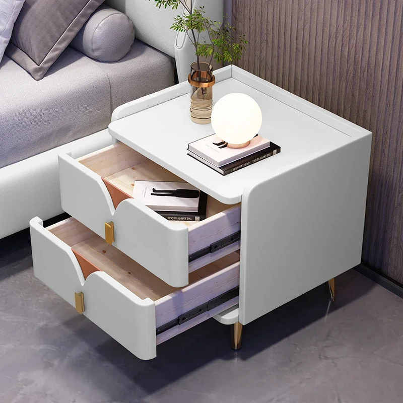 

Bookcase Storage Cabinet Side Table Bed Room Small Night Tables Bedroom Closets Desk Drawer Narrow Headboard Bedside CTG-031