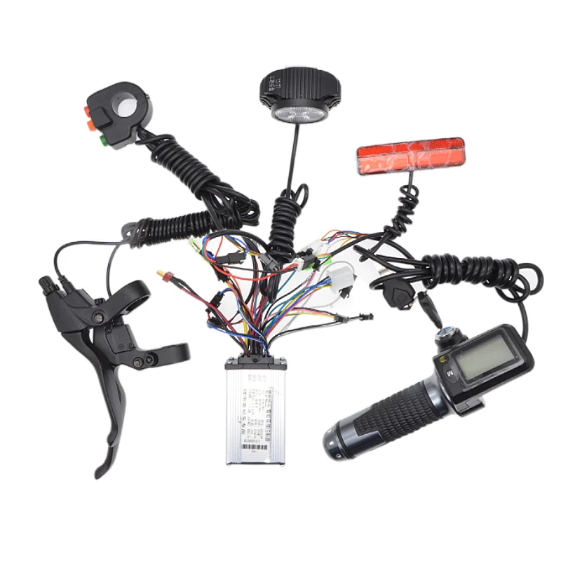 

48V350W driving car instrument accessories lithium battery controller set folding car controller line set