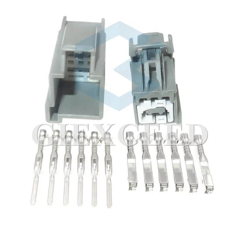 

2 Sets 6 Pin 7282-6454-40 7283-6454-40 Female Male Auto Rear Camera Wire Sockets AC Assembly Car Connector For Ford